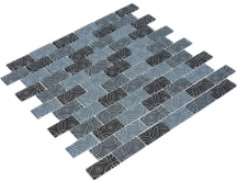 CR 3030 Мозаика Crystal Серая 30x30